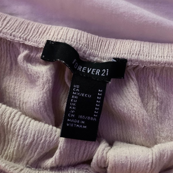 3 Piece Forever 21 Off the shoulder tube top - Picture 4 of 5